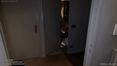 Reels_Plans - Big ass French girl cheats on her boyfriend, caught masturbating and fucked by her roommate [FullHD 1080P]