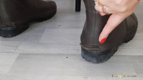 LadyKarame - Gummistiefel JOI [FullHD 1080P]