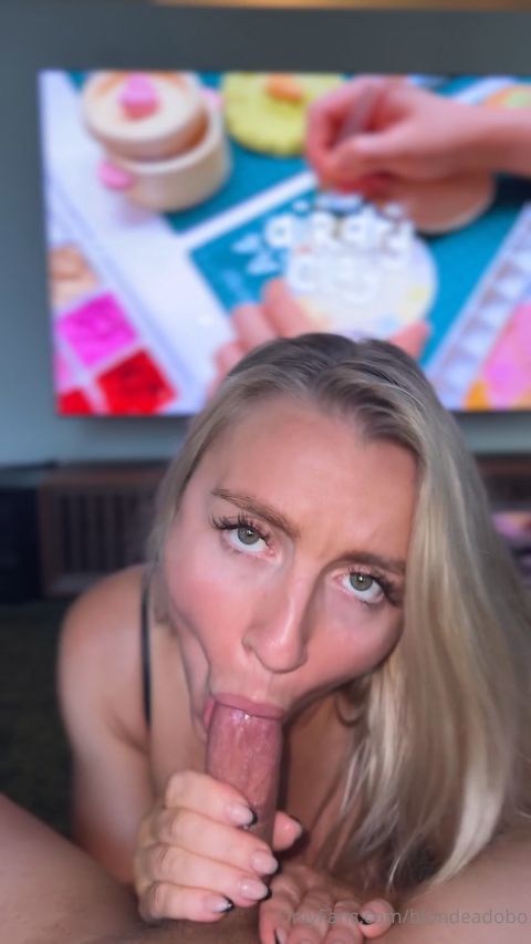 blondeadobo - Blowjob [FullHD 1080P]