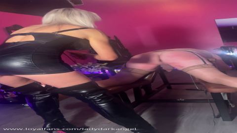 LADYDARKANGEL - My Turn To Turn His Bottom Red [FullHD 1920P]