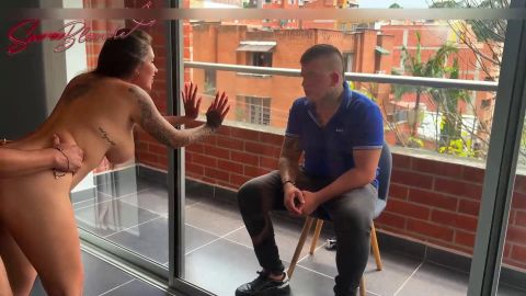 Sara blonde - Cheating Girl Fucks Stranger In Front Of Her Boyfriend [FullHD 1920P]