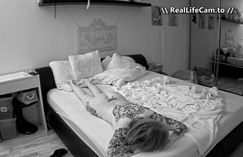 Reallifecam - Linda And Tibor Have Quivk Blowjob And Sex In The Dark 06.06.2025 [SD 596P]