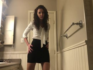 Tina Amazon - White blouse long counter shit