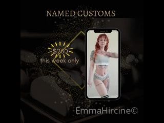 MEGA-FANS – emmahircine-19-10-2021- Wanna hear me moan your name as I finish   Limited number available  More than 50  off Offer ends Sunday 24th October Tip this post or ask me for mor